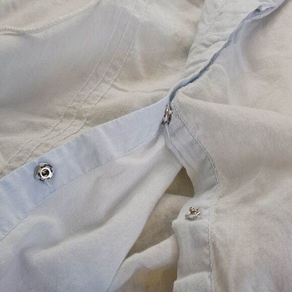 Weathervane. Women's Blouse. Vintage Clothing. Beautiful stitching. Size Large. - Picture 5 of 10